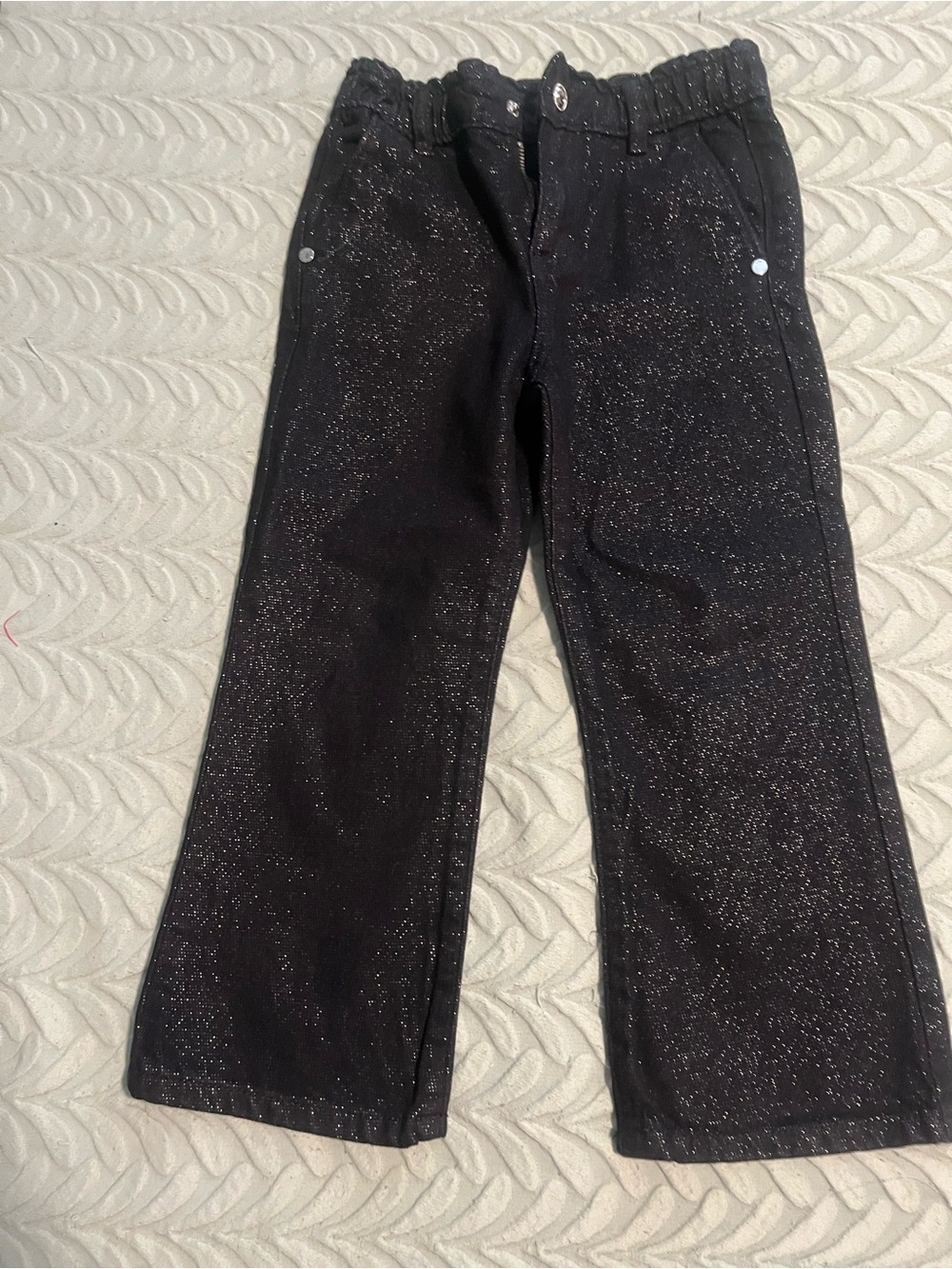GUESS sparkly girls Black Jean pants